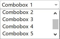 ADropdownList screenshot